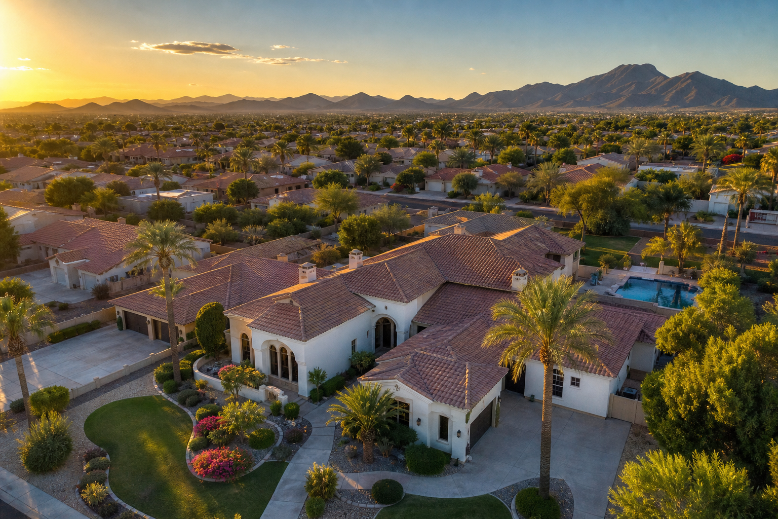 A home in the West Valley near Goodyear, Arizona